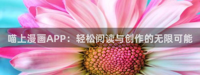 漫蛙防走失网页：喵上漫画APP：轻松阅读与创作的无限可能